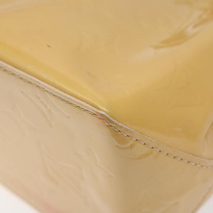 Louis Vuitton Vernis Houston Bag labellov, YELLOW, LEATHER, Handbag