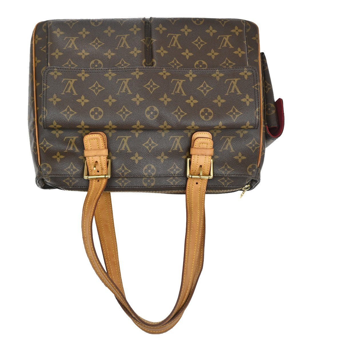 Louis Vuitton Multipli Cite Handbag Monogram Canvas, BROWN, CANVAS, Shoulder bag