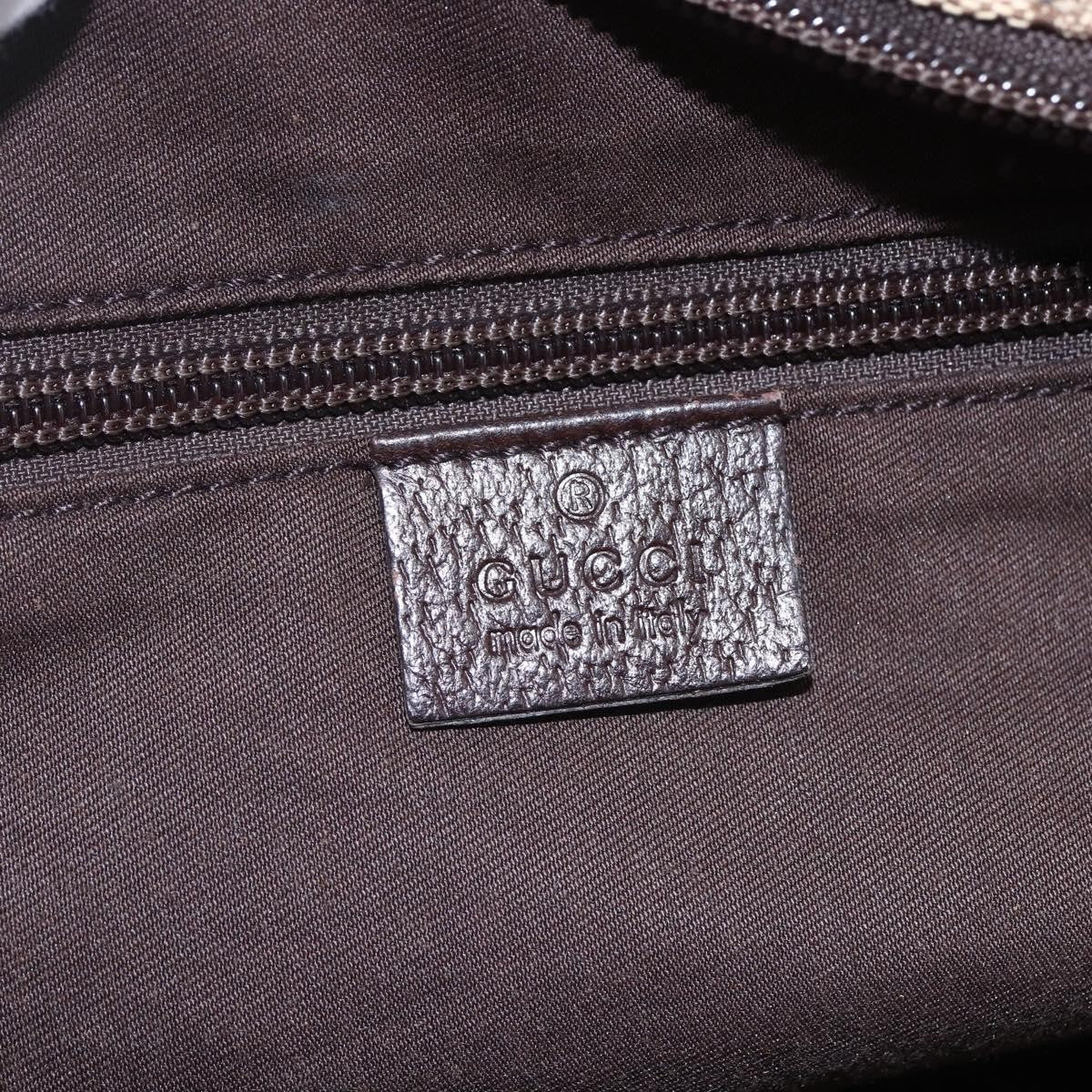 Gucci Web Zip Tote GG Canvas, BEIGE, CANVAS, Handbag