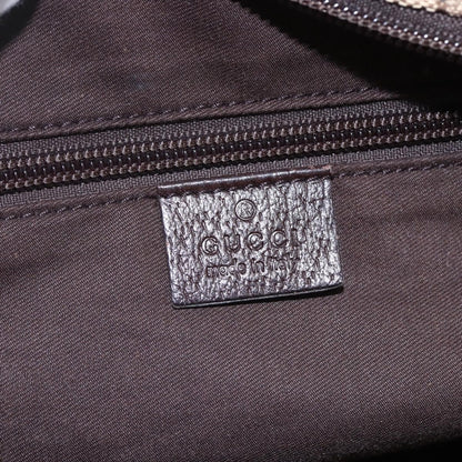 Gucci Web Zip Tote GG Canvas, BEIGE, CANVAS, Handbag