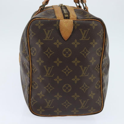 Louis Vuitton Sac Souple Handbag Monogram Canvas, BROWN, CANVAS, Travel bag
