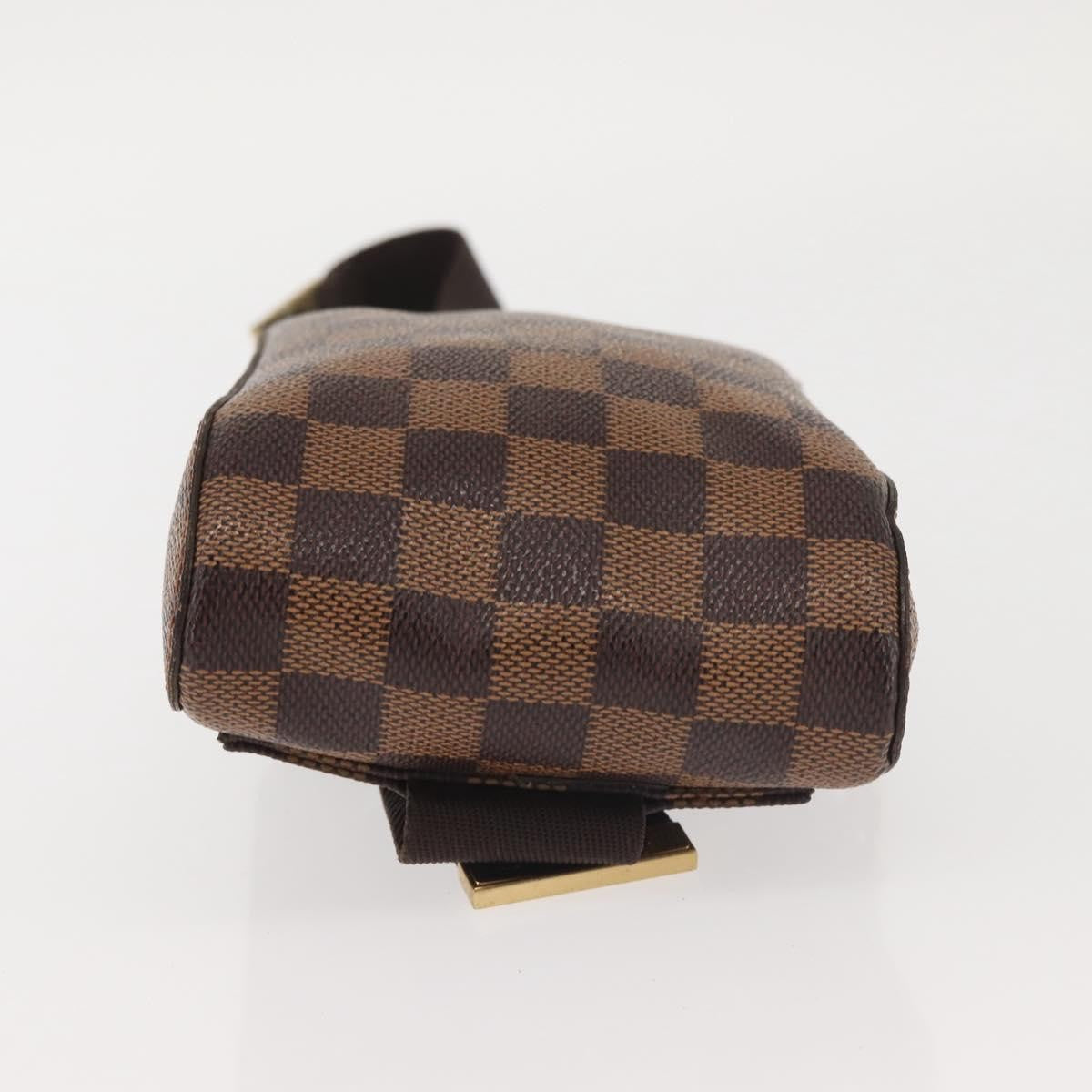 Louis Vuitton Geronimos Waist Bag Damier, BROWN, CANVAS, Shoulder bag