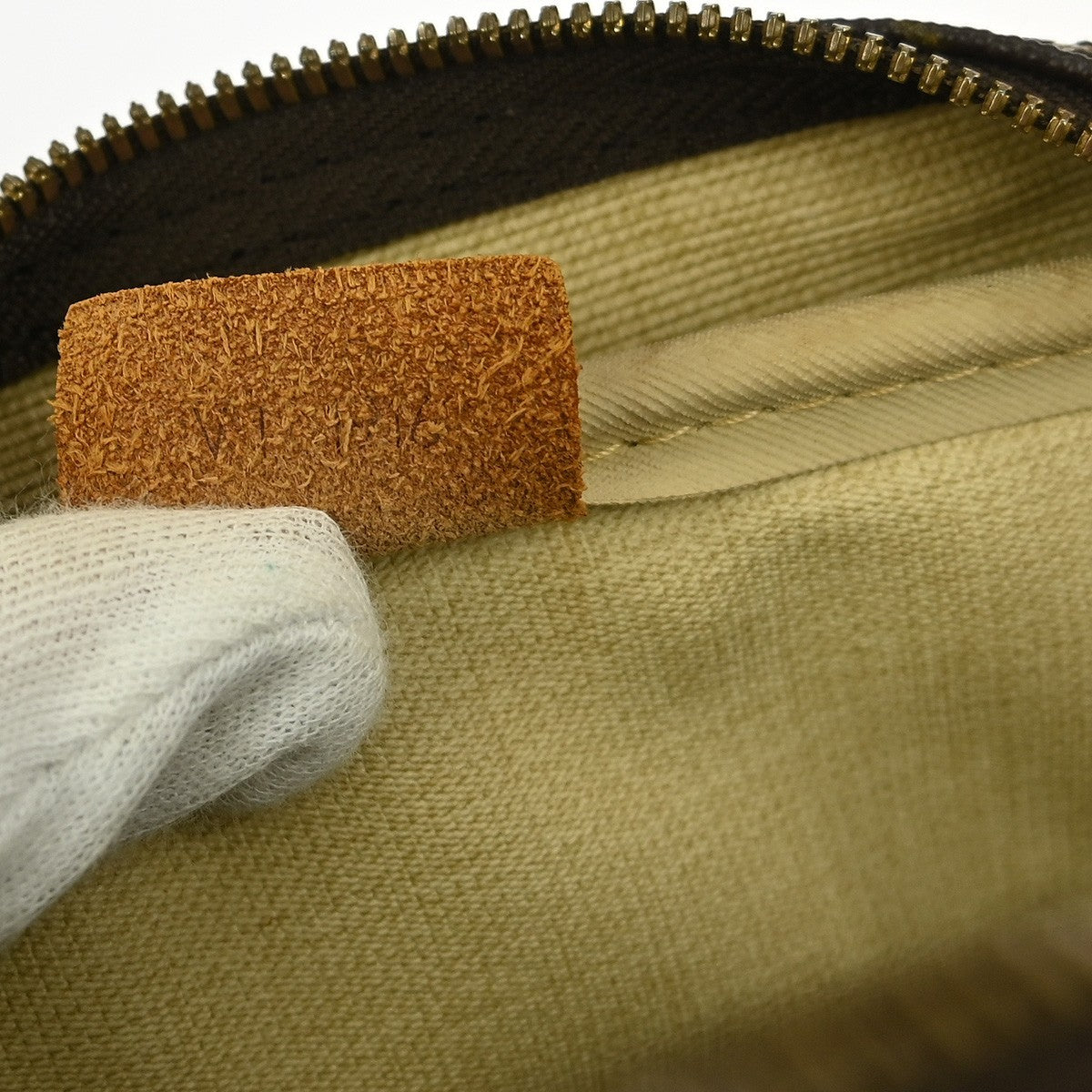 Louis Vuitton Deauville Handbag Monogram Canvas, BROWN, CANVAS, Handbag