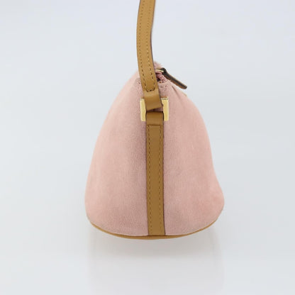 Gucci Vintage clutch Bag Leather, PINK, SUEDE, Clutche & pouche