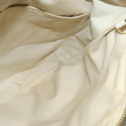 Louis Vuitton Marina Handbag Mini Lin Croisette, BEIGE, CANVAS, Handbag