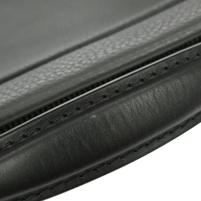 Fendi Selleria Peekaboo Fit Bag Leather, GRAY, LEATHER, Handbag