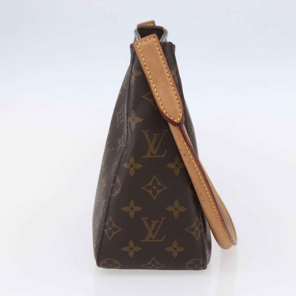 Louis Vuitton Looping Handbag Monogram Canvas, BROWN, CANVAS, Shoulder bag