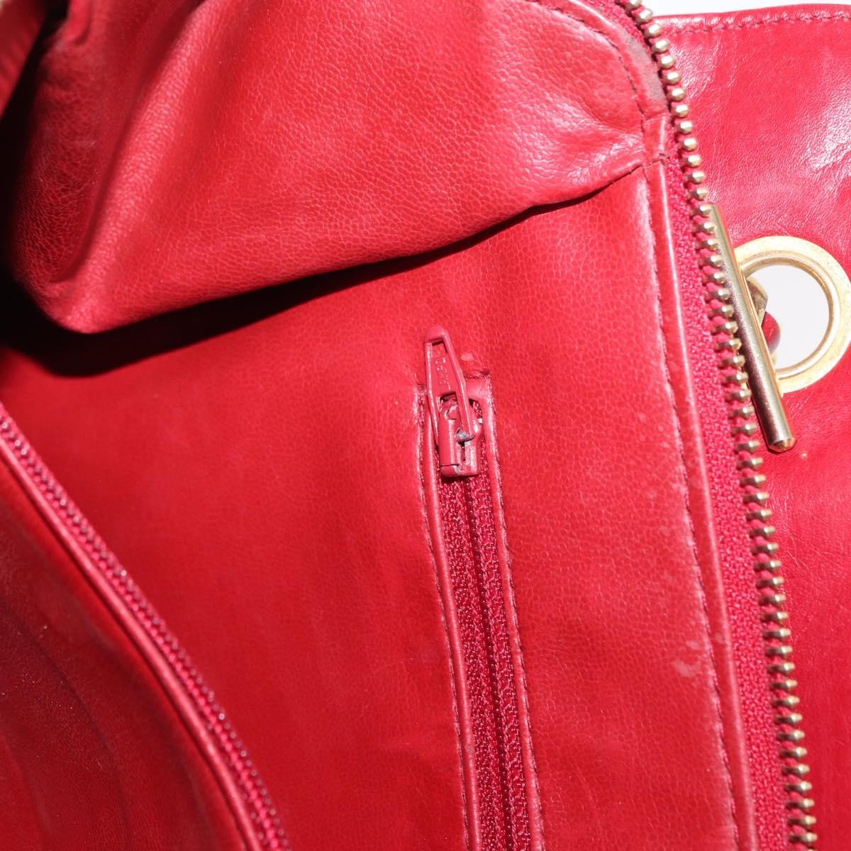 Chanel Chanel Bicolor Shoulder Bag Red/Navy leather bicolore, NAVY, LEATHER, Shoulder bag