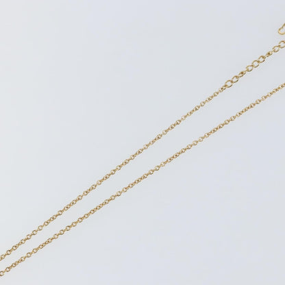 Christian Dior CD Pendant Necklace Metal, GOLD, METAL, Necklace