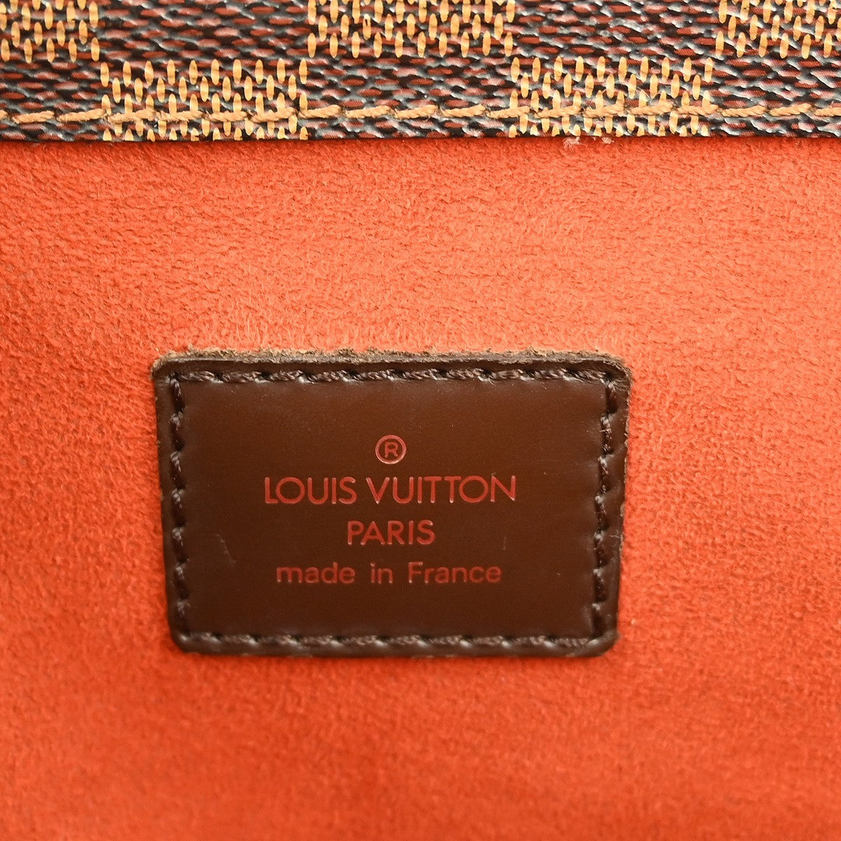 Louis Vuitton Parioli Handbag Damier, BROWN, CANVAS, Shoulder bag