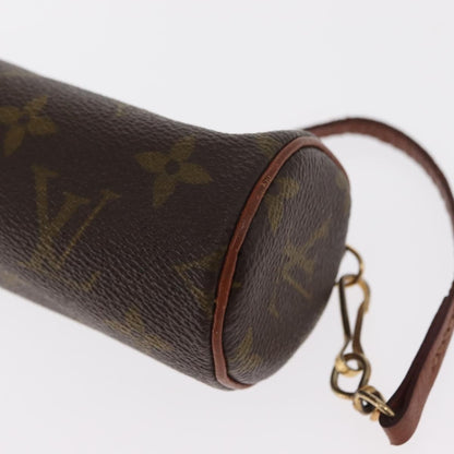 Louis Vuitton Papillon Pochette Monogram Canvas, BROWN, CANVAS, Clutche & pouche