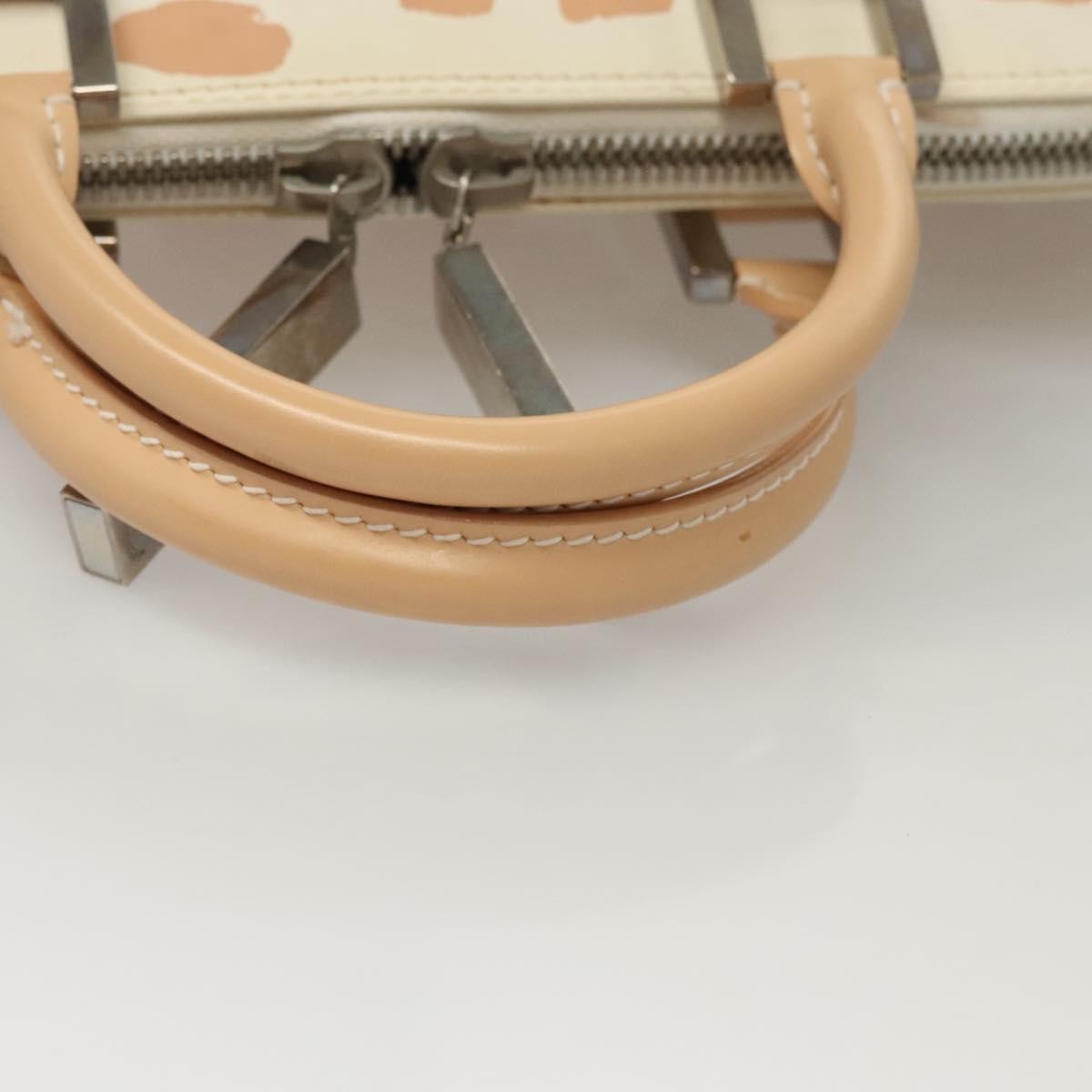 Louis Vuitton Alma Handbag Limited Edition Graffiti Leather, WHITE, CANVAS, Handbag