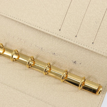 Louis Vuitton Agenda Cover Damier Azur, WHITE, CANVAS, Toiletry Case