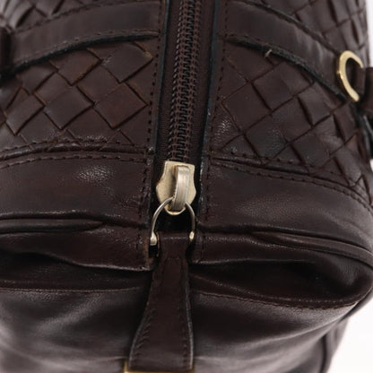 Bottega Veneta Intrecciato Handbag Leather, BROWN, LEATHER, Handbag