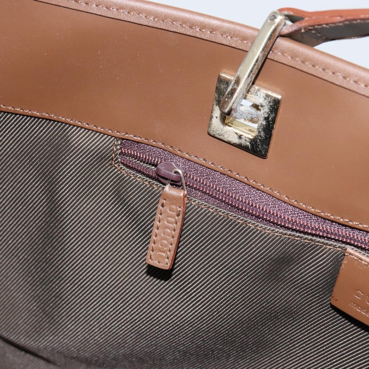 Gucci Vintage Bucket Shopping Tote GG Canvas, BEIGE, CANVAS, Tote bag