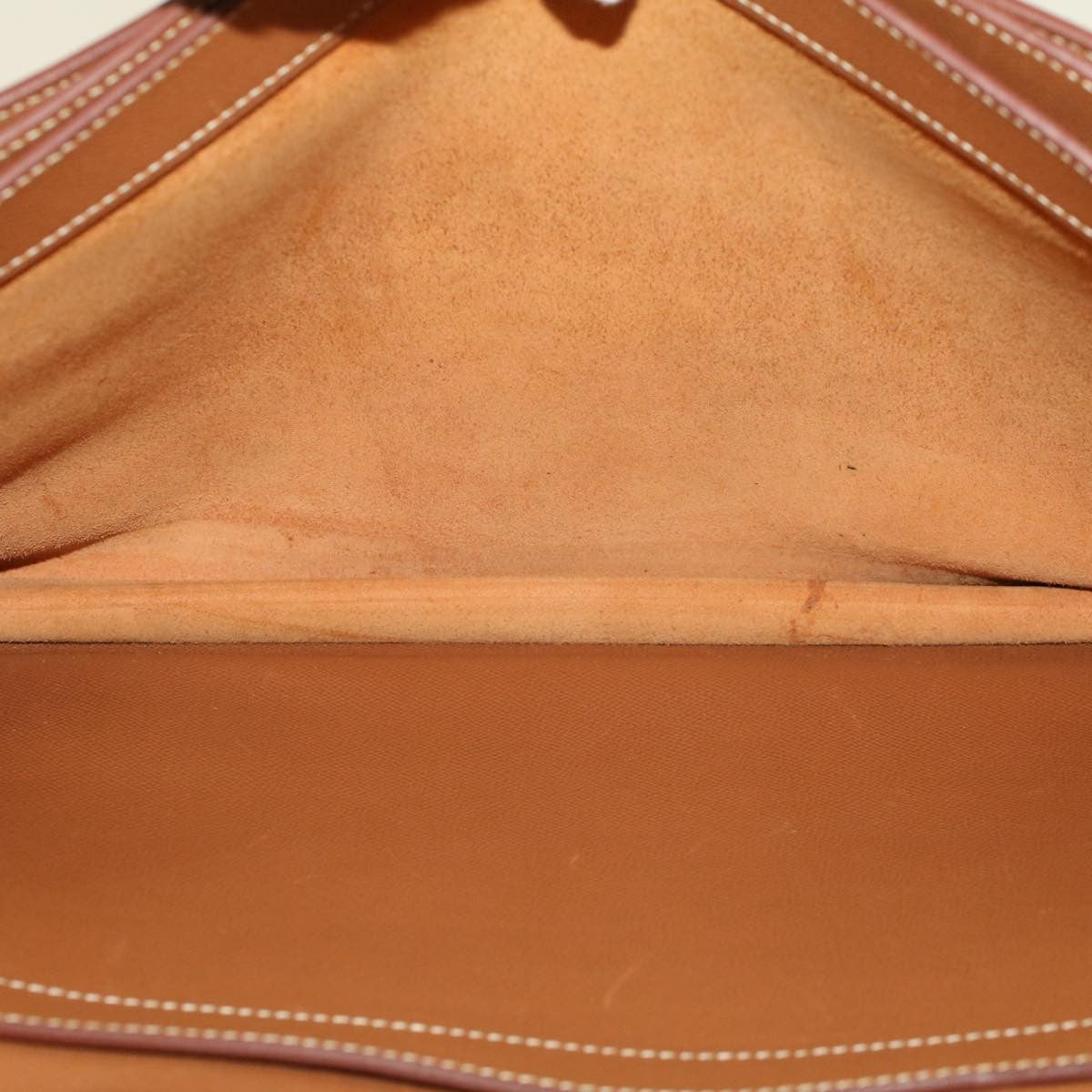 Hermes Sac a Depeches Bag Buffalo, BROWN, LEATHER, Briefcase