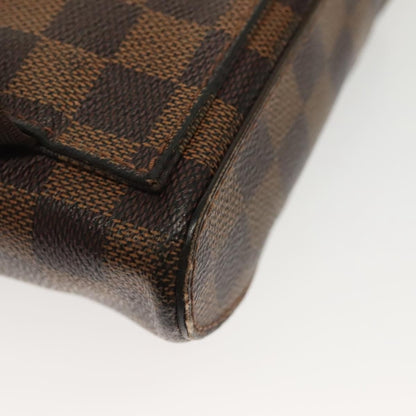 Louis Vuitton Geronimos Waist Bag Damier, BROWN, CANVAS, Shoulder bag