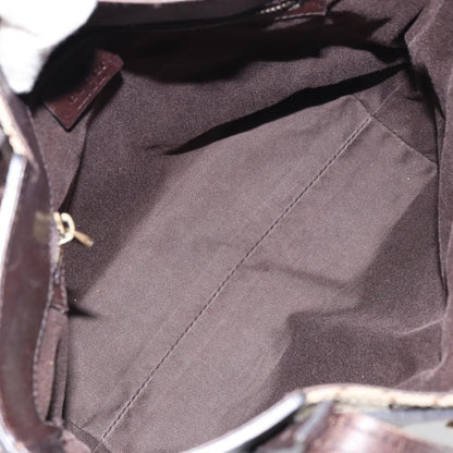 Gucci Belted Bucket Tote GG Canvas with Leather, BEIGE, CANVAS, Tote bag