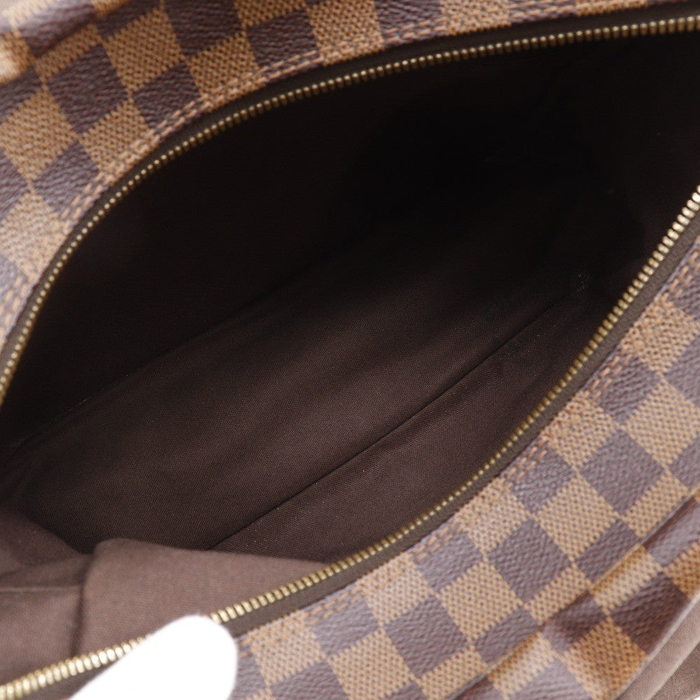 Louis Vuitton Naviglio Handbag Damier, BROWN, CANVAS, Shoulder bag