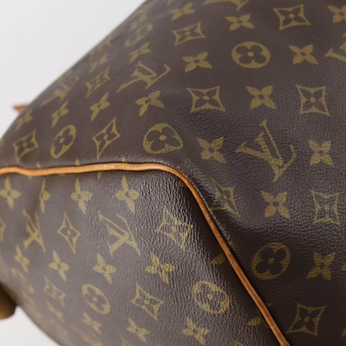 Louis Vuitton Keepall Bag Monogram Canvas, BROWN, CANVAS, Travel bag