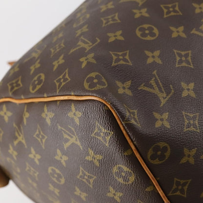 Louis Vuitton Keepall Bag Monogram Canvas, BROWN, CANVAS, Travel bag