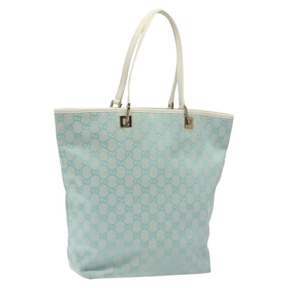 Gucci GG Canvas Bag Canvas, BLUE, CANVAS, Handbag