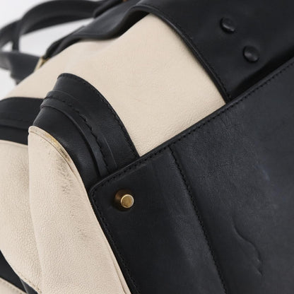 Chloe Alice Satchel Leather, BLACK, LEATHER, Handbag