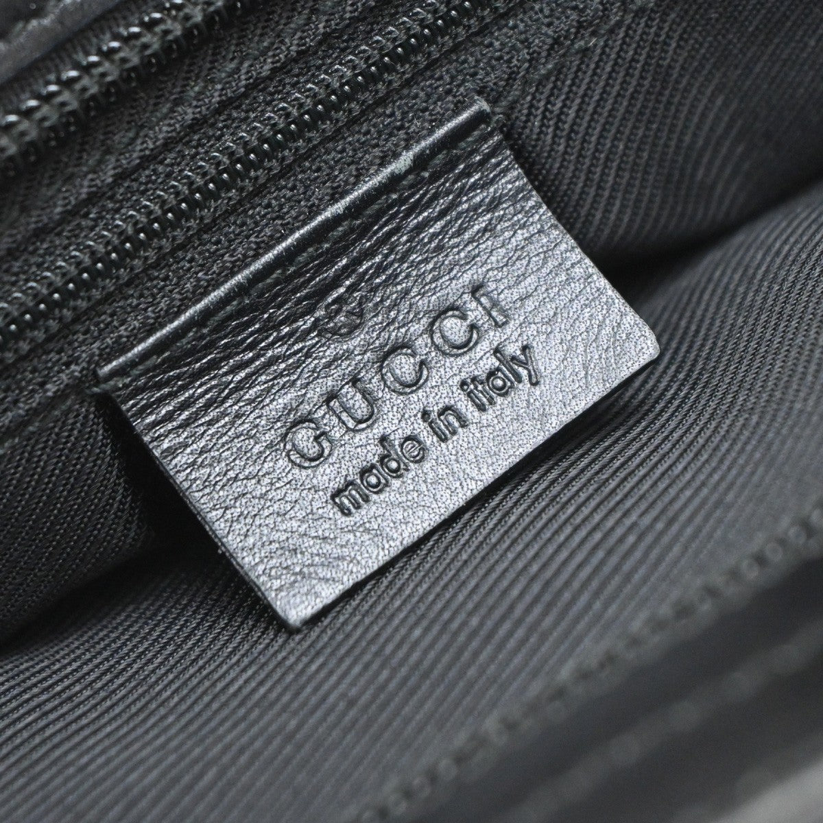 Gucci Vintage tote Canvas, BLACK, CANVAS, Tote bag