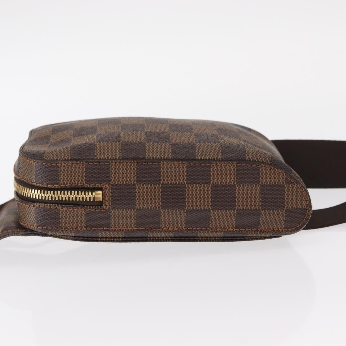 Louis Vuitton Geronimos Waist Bag Damier, BROWN, CANVAS, Shoulder bag
