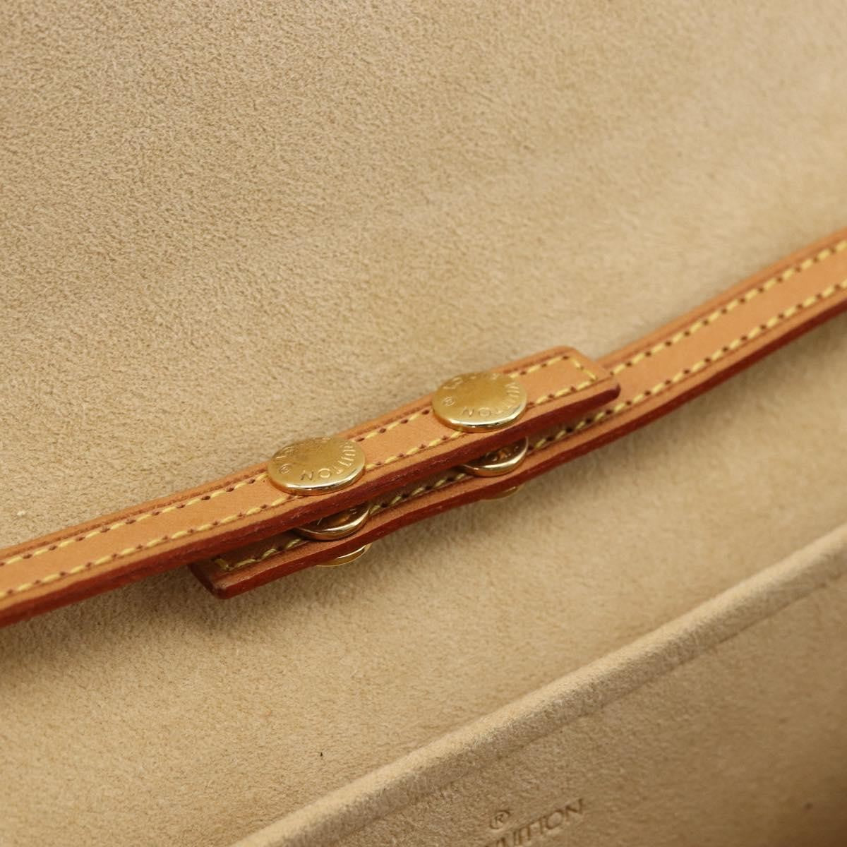 Louis Vuitton Twin Handbag Monogram Canvas, BROWN, CANVAS, Clutche & pouche