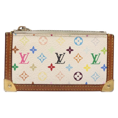 Louis Vuitton Pochette Clés Monogram Canvas, MULTICOLOUR, CANVAS, Wallets