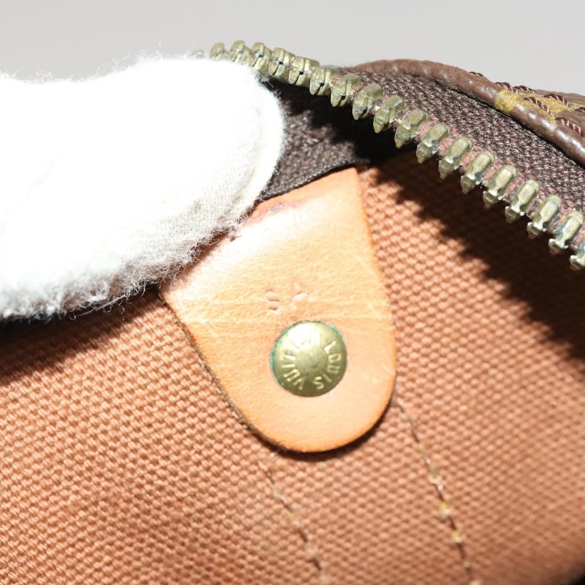 Louis Vuitton Keepall Bag Monogram Canvas, BROWN, CANVAS, Travel bag