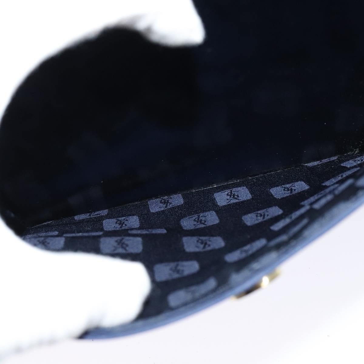 Saint Laurent Vintage Shoulder Bag Leather, BLUE, LEATHER, Shoulder bag