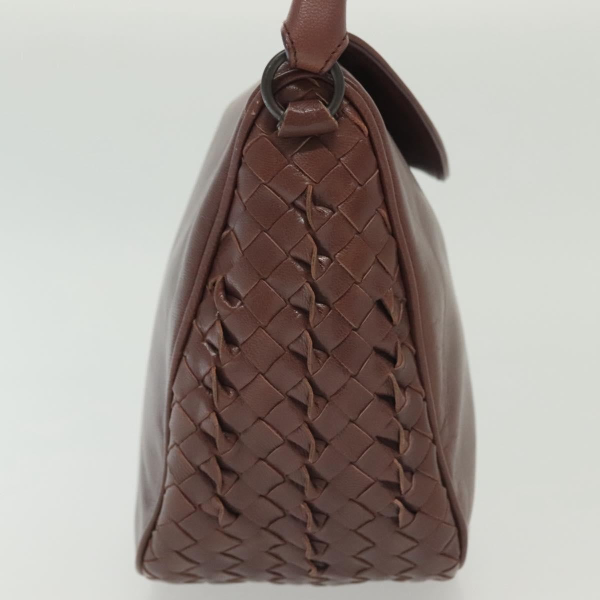 Bottega Veneta Intrecciato Leather, PURPLE, LEATHER, Clutche & pouche