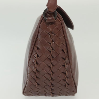 Bottega Veneta Intrecciato Leather, PURPLE, LEATHER, Clutche & pouche