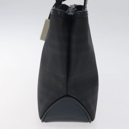 Burberry Nova Handbag Canvas, NAVY, PVC, Handbag