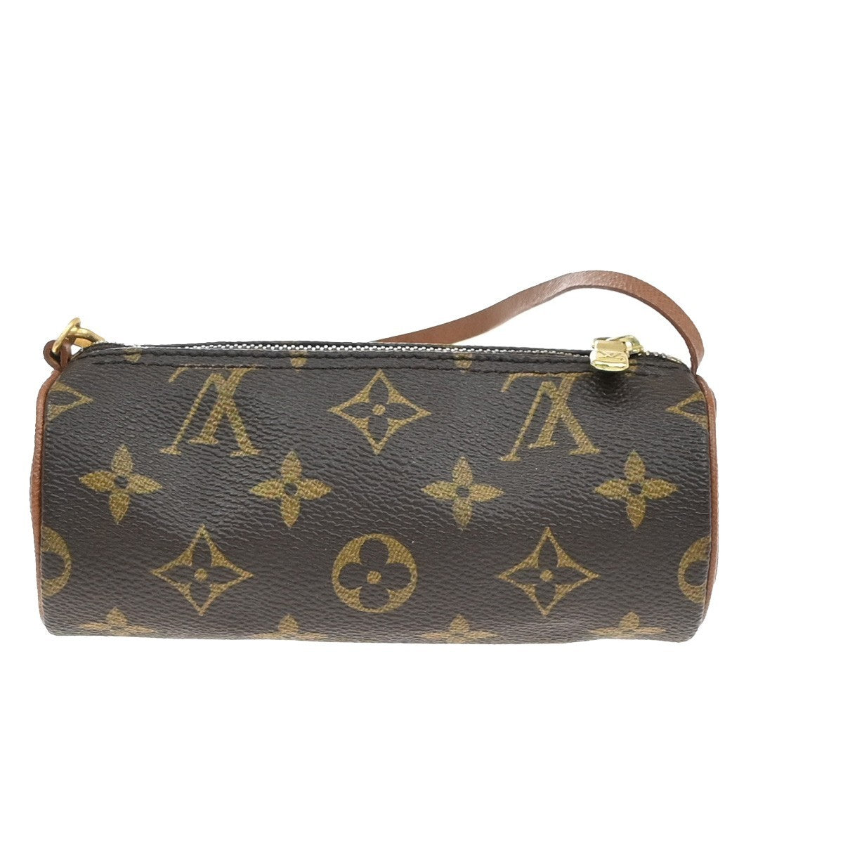 Louis Vuitton Papillon Pochette Monogram Canvas, BROWN, CANVAS, Clutche & pouche
