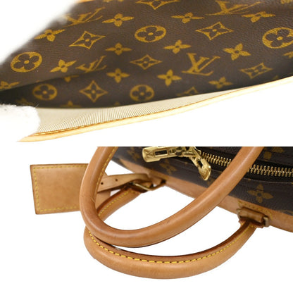 Louis Vuitton Deauville Handbag Monogram Canvas, BROWN, CANVAS, Handbag
