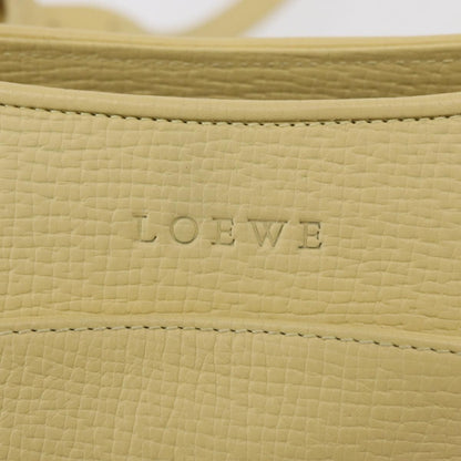 Loewe Vintage Shoulder Bag Leather, YELLOW, LEATHER, Shoulder bag