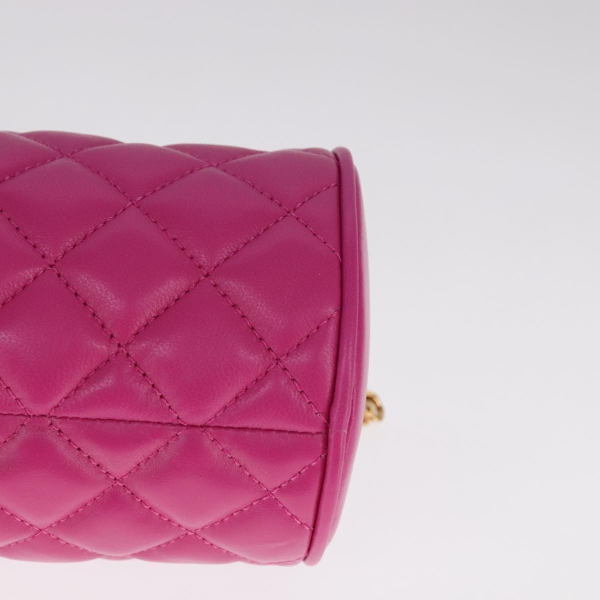 Versace Medusa Shoulder Bag Leather, PINK, LEATHER, Shoulder bag
