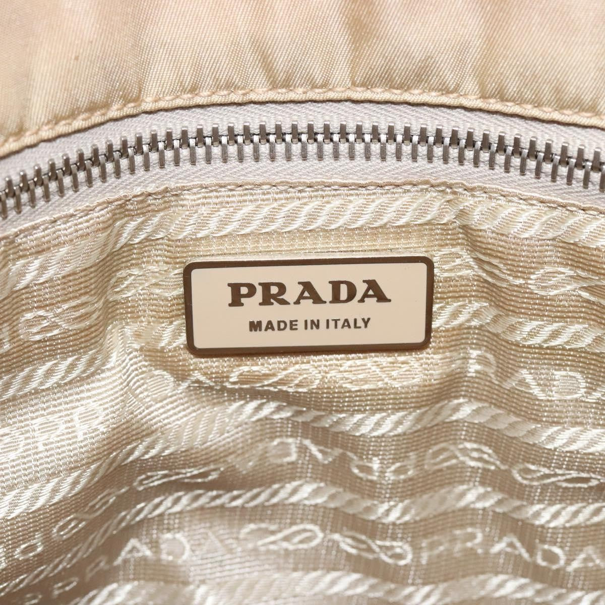 Prada Open Tote Tessuto, BEIGE, NYLON, Tote bag