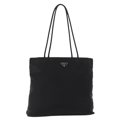 Prada Vintage Shoulder Bag Tessuto, BLACK, NYLON, Shoulder bag