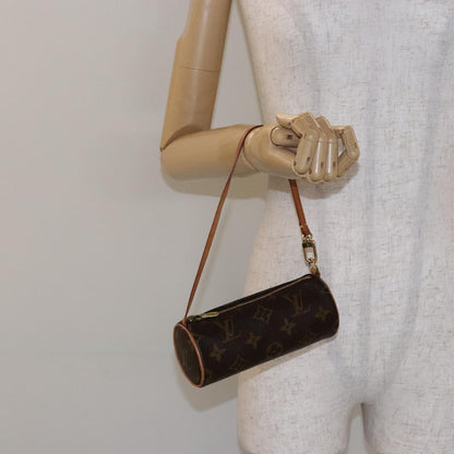 Louis Vuitton Papillon Pochette Monogram Canvas, BROWN, CANVAS, Handbag