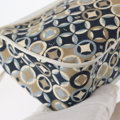 Celine Vintage Pochette Shoulder Bag Canvas, NAVY, CANVAS, Clutche & pouche