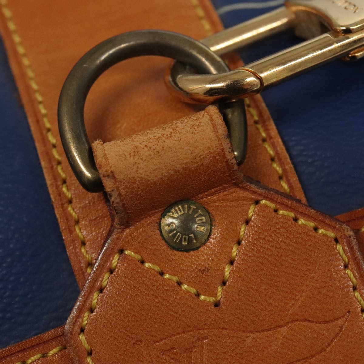 Louis Vuitton Cup Sac Marin Bandouliere Bag Coated Canvas, BLUE, CANVAS, Shoulder bag