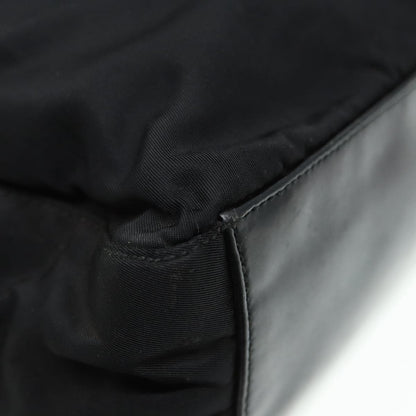 Prada Vintage Shoulder Bag Tessuto, BLACK, NYLON, Shoulder bag
