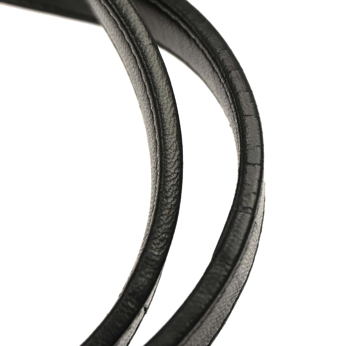 Loewe Vintage Anagram Tote Leather, BLACK, LEATHER, Tote bag