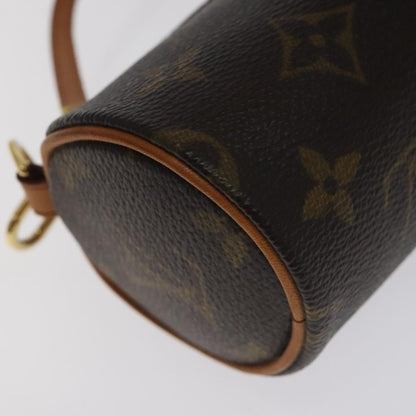 Louis Vuitton Papillon Pochette Monogram Canvas, BROWN, CANVAS, Handbag