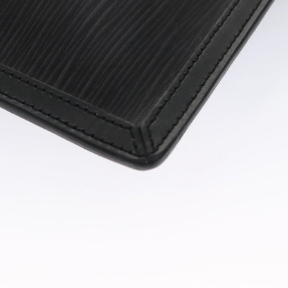 Louis Vuitton Epi Stretch Silver Fizz handbag Epi Stretch, BLACK, LEATHER, Handbag