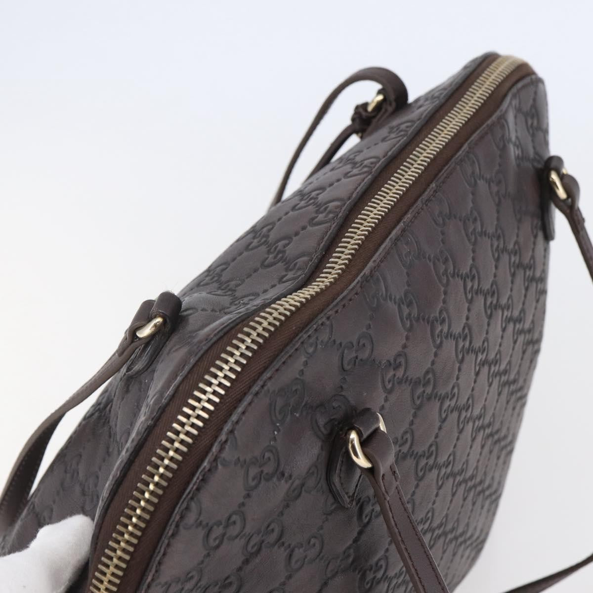 Gucci Bree Dome Tote Guccissima Leather, BROWN, LEATHER, Tote bag